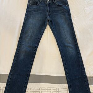 Agave Men's Slim Straight Jeans in Indigo Wash